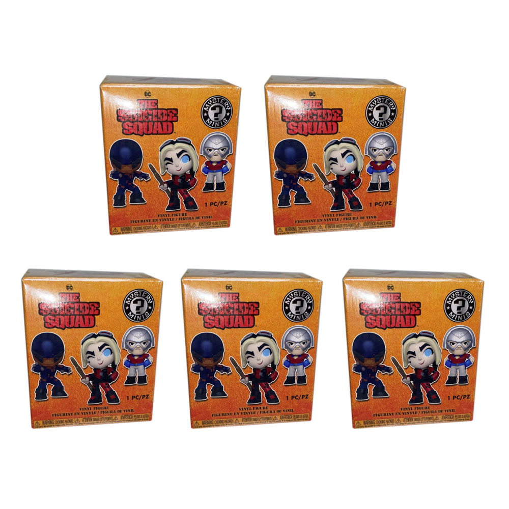 Funko Mystery Minis Vinyl Figure - The Suicide Squad (2021) - Blind PACKS (5 Pack Lot)