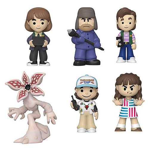 Funko Mystery Minis Figures - Stranger Things Season 4 - SET OF 6 BASE FIGURES (Robin, Dustin +4)