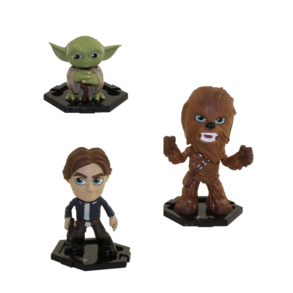 Funko Mystery Mini Figures - Star Wars The Empire Strikes Back - SET OF 3 (Han, Yoda & Chewbacca)