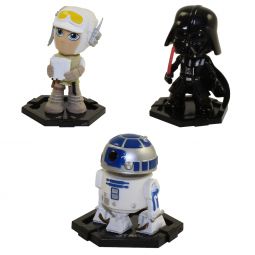 Funko Mystery Mini Figures - Star Wars The Empire Strikes Back - SET OF 3 (Luke, R2-D2 & Darth Vader
