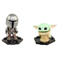 Funko Mystery Minis Figure - The Mandalorian S1 - SET OF 2 (Mandalorian & The Child)