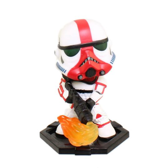 Funko Mystery Minis Figure - The Mandalorian S1 - INCINERATOR STORMTROOPER  (3 inch) 1/72:  - Toys, Plush, Trading Cards, Action Figures  & Games online retail store shop sale