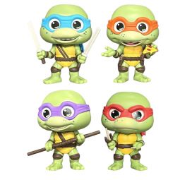 Funko Mystery Minis Vinyl Figures - Teenage Mutant Ninja Turtles S2 - SET OF 4 TURTLES (2.5 inch)