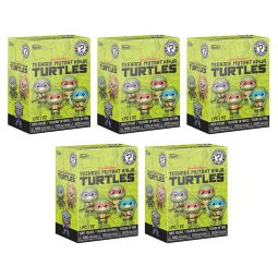 Funko Mystery Minis Vinyl Figure - Teenage Mutant Ninja Turtles S2 - BLIND BOXES [5 Pack Lot]