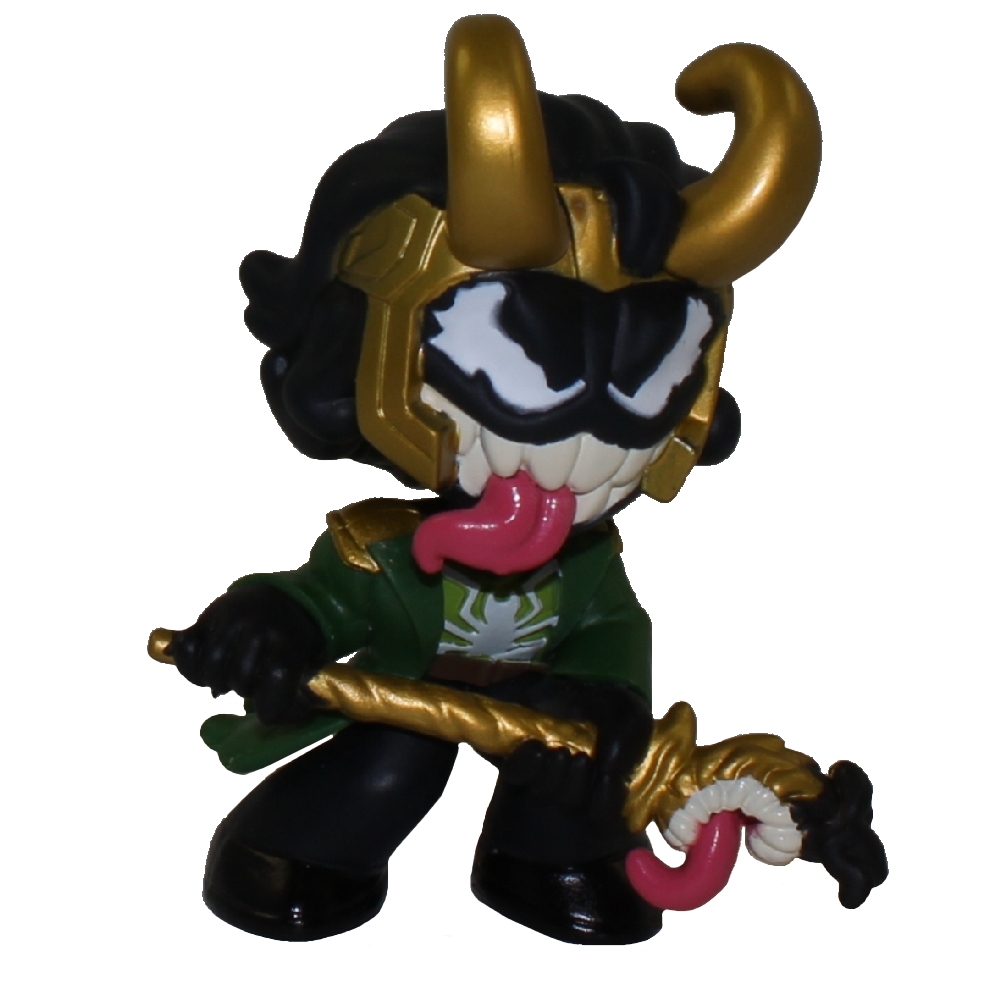 Funko Mystery Minis Vinyl Bobble Figure - Marvel's Venomized LOKI (3 inch) 1/36