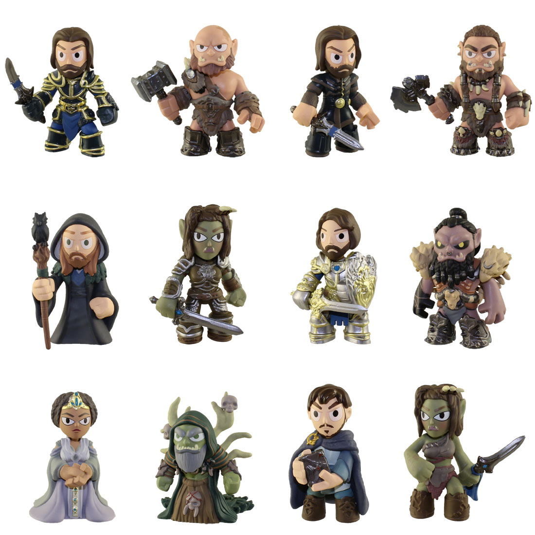 Funko Mystery Minis Vinyl Figures - Warcraft Movie - SET OF 12