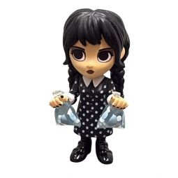 Funko Mystery Minis Vinyl Figure - Wednesday - WEDNESDAY Holding Piranhas [2.5 inch] 1/36