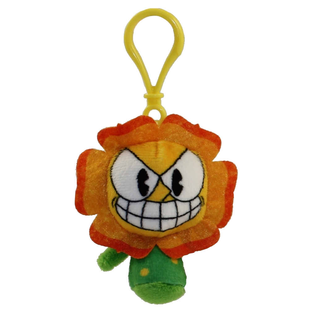 Funko Mystery Mini Plush Clips - Cuphead Series 1 - CAGNEY CARNATION