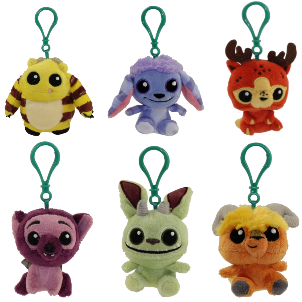 Funko Mystery Mini Plush Clips - Wetmore Forest Monsters S1 - SET OF 6 (Picklez, Chester, Bugsy +3)