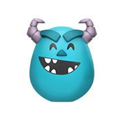 Funko MyMoji - Disney Series 1 Emoticons Faces - SULLY (Smiling with Eyes Closed)