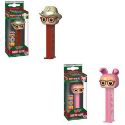 Funko POP! PEZ Dispensers - A Christmas Story S1 - SET OF 2 RALPHIES (Bunny & Sheriff)