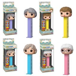 Funko POP! PEZ Dispensers - Golden Girls - SET OF 4 (Sophia, Dorothy, Blanche & Rose)(Ships May) Funko POP! PEZ Dispensers - Golden Girls - SET OF 4 (Sophia, Dorothy, Blanche & Rose)(Ships May)