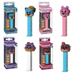 Funko POP! PEZ Dispensers - Hanna-Barbera S1 - SET OF 4 (Snagglepuss, Morocco Mole +2)