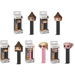 Funko POP! PEZ Dispensers - Harry Potter S1 - SET OF 5 (Dobby, Luna, Ron, Hermione +1)