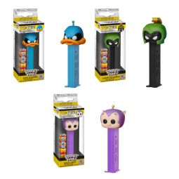 Funko POP! PEZ Dispensers - Looney Tunes S1 - SET OF 3 (Duck Dodgers, Marvin & Space Cadet) Funko POP! PEZ Dispensers - Looney Tunes S1 - SET OF 3 (Duck Dodgers, Marvin & Space Cadet)