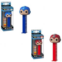 Funko POP! PEZ Dispensers - Mega Man S1 - SET OF 2 (Mega Man & Magnet Missile)