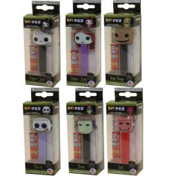 Funko POP! PEZ Dispensers - Nightmare Before Christmas S2 - SET OF 6 (Jack, Lock, Shock +3)
