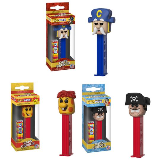 Merchandising parti lobby Funko POP! PEZ Dispensers - Quaker Oats - SET OF 3 (Cap'n Crunch, Jean  Lafoote & Crunchberry): BBToyStore.com - Toys, Plush, Trading Cards, Action  Figures & Games online retail store shop sale