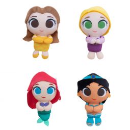 Funko Collectible Plush - Ultimate Disney Princesses - SET OF 4 (Ariel, Belle, Jasmine +1)(4 inch)