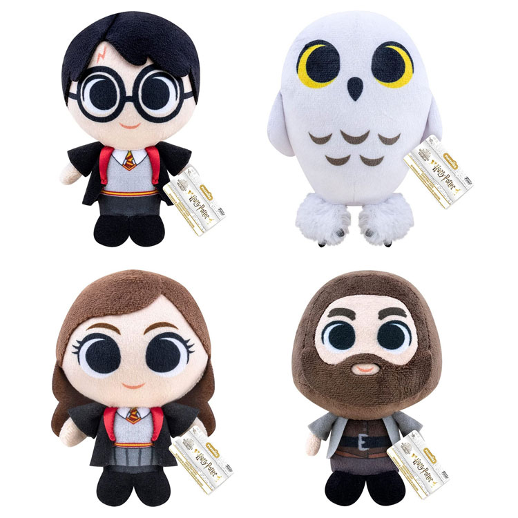 Funko Collectible POP! Plushes - Harry Potter S2 (Holiday) - SET OF 4 ( Hedwig, Hagrid +2)(4 inch): BBToyStore.com - Toys, Plush, Trading Cards, Figures & Games online retail store shop sale