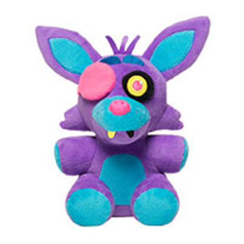 Funko Collectible Blacklight Plush - Five Nights at Freddy's - FOXY (Purple)(8 inch)