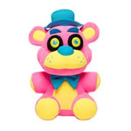 Funko Collectible Blacklight Plush - Five Nights at Freddy's - FREDDY (Pink)(8 inch)