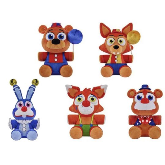 Five Nights at Freddy's FNAF Balloon Foxy Freddy Circus Bonnie Set of 5  Plush