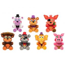 Funko Collectible Plushes - Five Nights at Freddy's Pizza Sim - SET OF 7 (Foxy, Lefty, Helpy +4)
