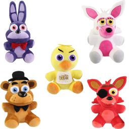 Funko Collectible Plush - Five Nights at Freddy's - SET OF 5 (Mangle, Chica, Bonnie, Foxy & Freddy) Funko Collectible Plush - Five Nights at Freddy's - SET OF 5 (Mangle, Chica, Bonnie, Foxy & Freddy)