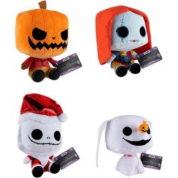 Funko Collectible Plush - The Nightmare Before Christmas 30th Anniversary - SET OF 4 (7 inch)