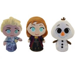 Funko SuperCute Plushies - Disney's Frozen 2 - SET OF 3 (Elsa, Anna & Olaf)(8 inch)