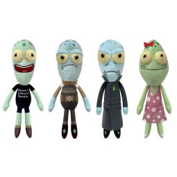 Funko POP! Plush Stuffed Animals - Solar Opposites - SET OF 4 (Jesse, Korvo, Terry & Yumyulack)