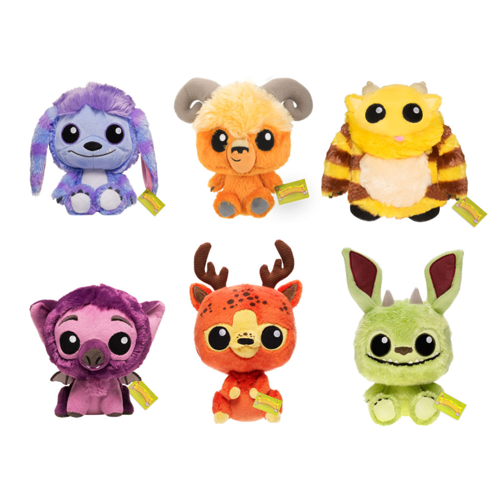 Funko POP! Plushes - Wetmore Forest Monsters - SET OF 6 (7 inch)(Picklez, Tumblebee, Butterhorn & 4)