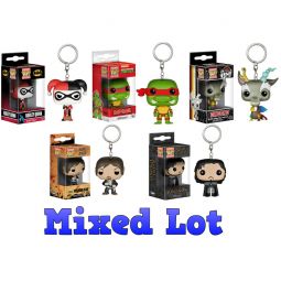 Funko Pocket POP! Keychains - Bulk Mixed Lot of 5 (All Different)