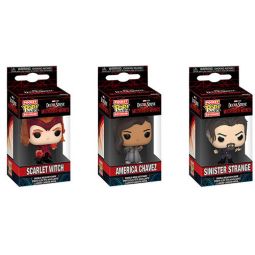 Funko Pocket POP! Keychain Figures- Doctor Strange in the Multiverse of Madness S2 - SET OF 3