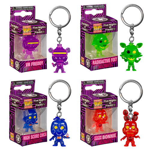 Five Nights at Freddy's- New Figures, Keychains, and Pop Coming