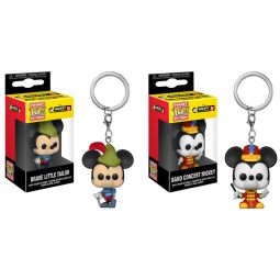 Funko Pocket POP! Keychains - Mickey's 90th Anniversary - SET OF 2 (Tailor & Band Concert)(Fall) Funko Pocket POP! Keychains - Mickey's 90th Anniversary - SET OF 2 (Tailor & Band Concert)(Fall)