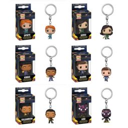 Funko Pocket POP! Keychains - Marvel Eternals - SET OF 6 (Kingo, Ikaris, Sersi, Sprite +2)