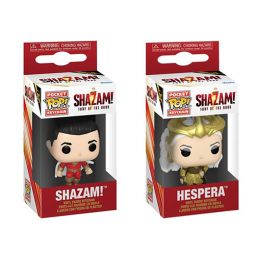 Funko Pocket POP! Keychains - Shazam! Fury of the Gods - SET OF 2 (Hespera & Shazam)