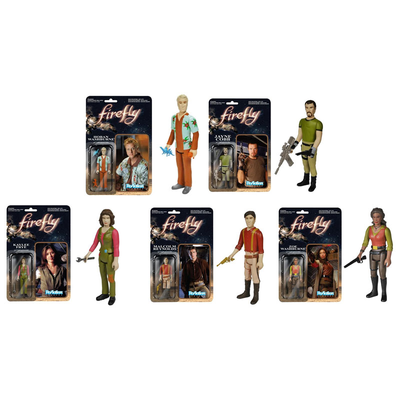 Funko Super 7 - Firefly ReAction Figures - SET OF 5