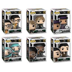 Funko POP! Marvel Loki Season 2 Vinyl Bobble Figures - SET OF 6 [Sylvie, Mobius, Victor +3]