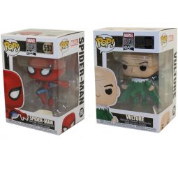 Funko POP! Marvel's 80th Anniversary S4 Vinyl Bobble Figures - SET OF 2 (Spider-man & Vulture) Funko POP! Marvel's 80th Anniversary S4 Vinyl Bobble Figures - SET OF 2 (Spider-man & Vulture)