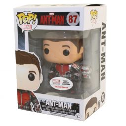 Funko POP! Marvel Collector Corps Vinyl Bobble-Head Figure - ANT-MAN (Unmasked) #87 *Exclusive*