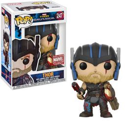 Funko POP! Marvel Thor Ragnarok Vinyl Bobble-Head - THOR w/ Shield #247 *Exclusive*
