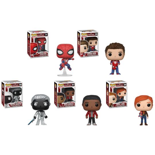 spiderman video game funko pop