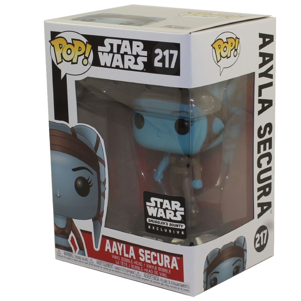 Funko POP! Star Wars Smuggler's Bounty Vinyl Bobble-Head - AAYLA SECURA #217 *Exclusive*