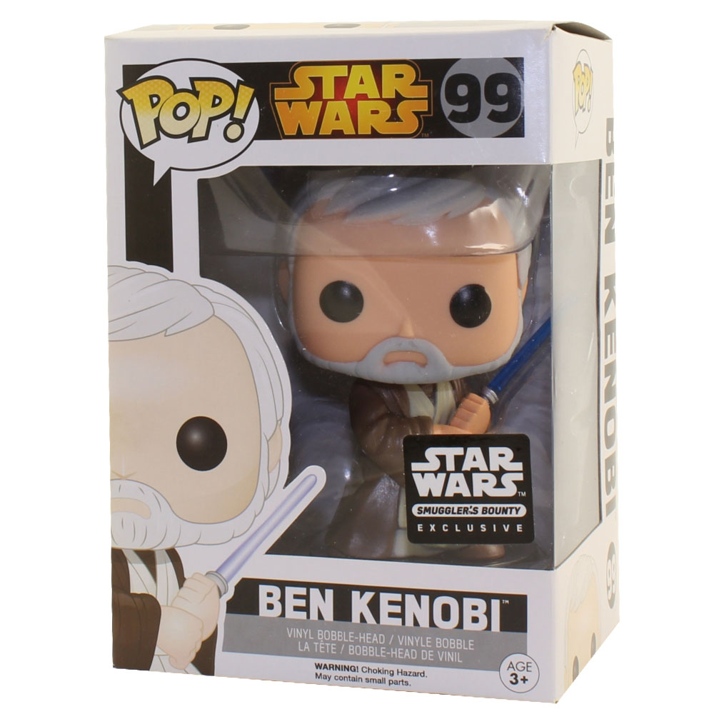 Funko POP! Star Wars Smuggler's Bounty Vinyl Bobble-Head - BEN KENOBI #99 *Exclusive*