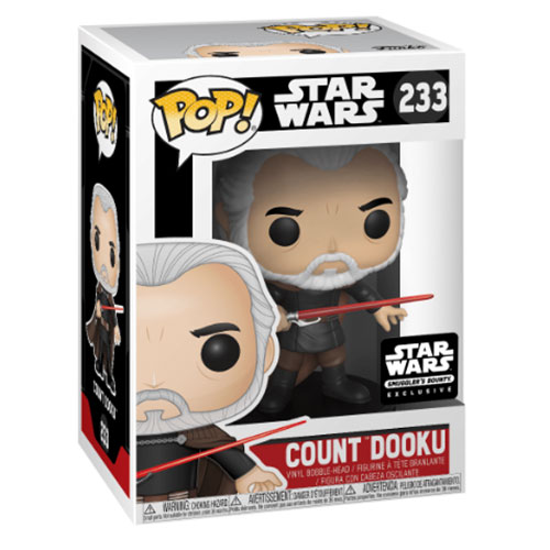 Funko POP! Star Wars Smuggler's Bounty Vinyl Bobble-Head - COUNT DOOKU #233 *Exclusive*