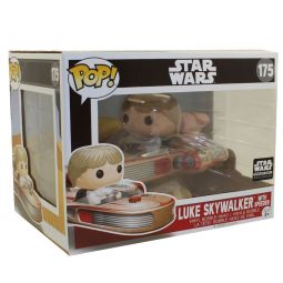 Funko POP! Star Wars Smuggler's Bounty Vinyl Bobble-Head - LUKE SKYWALKER with Speeder #175 *Exclusi Funko POP! Star Wars Smuggler's Bounty Vinyl Bobble-Head - LUKE SKYWALKER with Speeder #175 *Exclusi