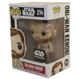 Funko POP! Star Wars Smuggler's Bounty Vinyl Bobble-Head - OBI-WAN KENOBI #214 *Exclusive* Funko POP! Star Wars Smuggler's Bounty Vinyl Bobble-Head - OBI-WAN KENOBI #214 *Exclusive*